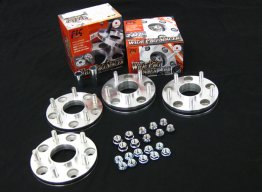 FIC 15mm Wheel Spacer for 4/100 Bolt Pattern 54mm Hub 1.25 Pitch