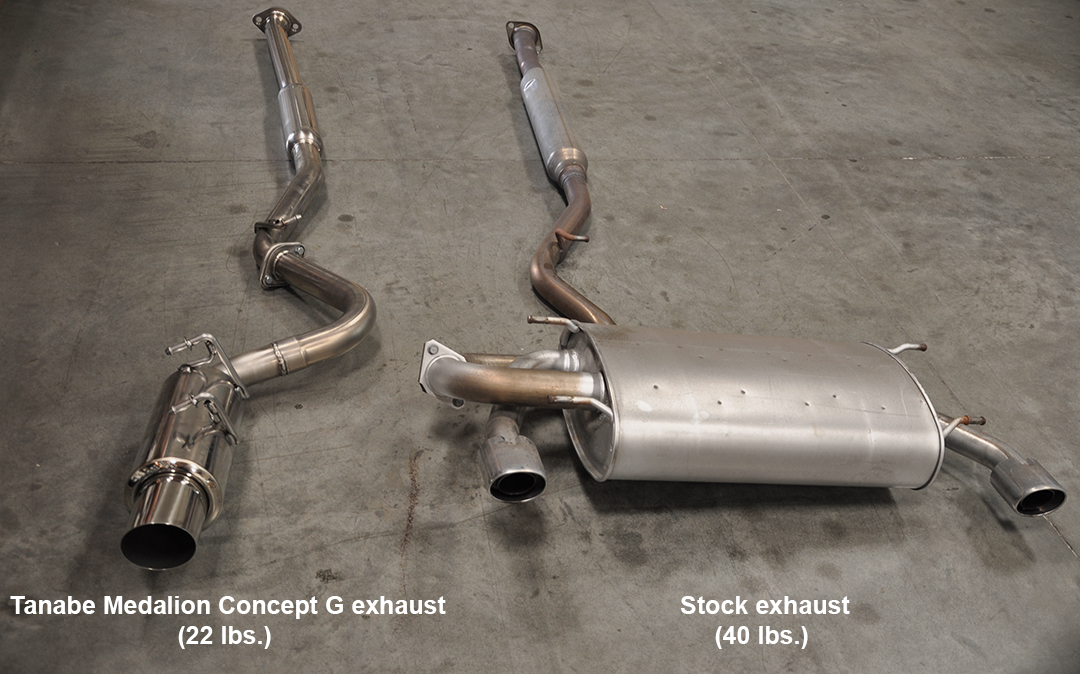 stock exhaust systems