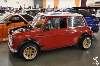 This Mini had a Honda transplant, pretty cool to see and I bet it's a blast to drive.