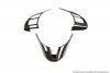 Revel GT Dry Carbon Steering Wheel Insert Covers for 14-17 Mazda 3