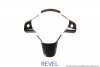 Revel GT Dry Carbon Steering Wheel Insert Covers for 16-19 Tesla Model 3