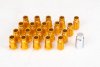 SSR Aluminum Racing Nut Set M12x1.25 Yellow