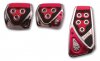 Razo GT Spec Pedal Set - Red/Manual