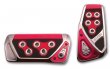 Razo GT Spec Pedal Set - Red/Automatic