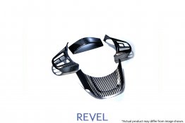 Revel GT Dry Carbon Steering Wheel Cover Inserts for 20-20 Toyota Supra