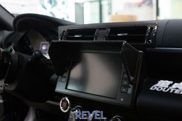 Revel GT Dry Carbon Navigator Visor for 22 Toyota GR86 / Subaru BRZ