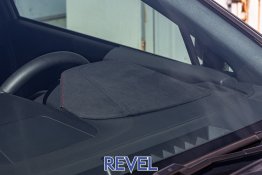 Revel GT Dry Carbon Center Dash Cover with Alcantara Cover for 22-22 Subaru WRX