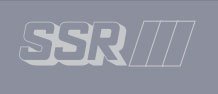 SSR Wheels Sticker Grey