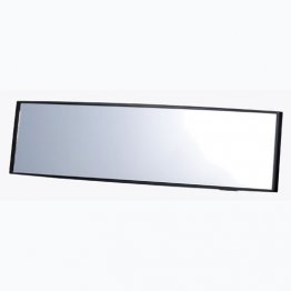 Carmate Rear View Perfect Mirror - Black Frame (Mild Convex)