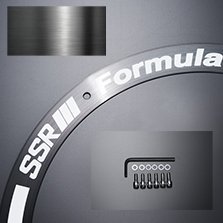 SSR Formula Aero Plate (choose size and color)