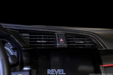 Revel GT Dry Carbon A/C Control Panel Cover for 16-18 Honda Civic