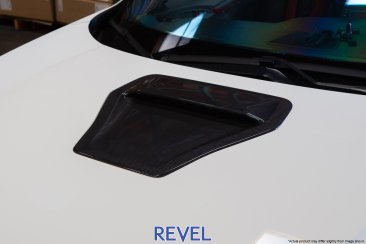 Revel GT Dry Carbon Hood Scoop Cover for 16-18 Honda Civic Type R