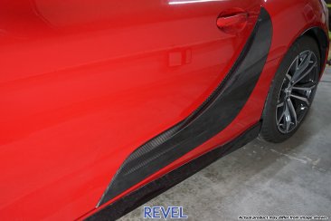 Revel GT Dry Carbon Door Panel Outer Cover Set for 20-20 Toyota Supra