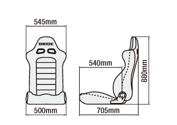 Bride Euroster II Cruz - Gradation With Heater